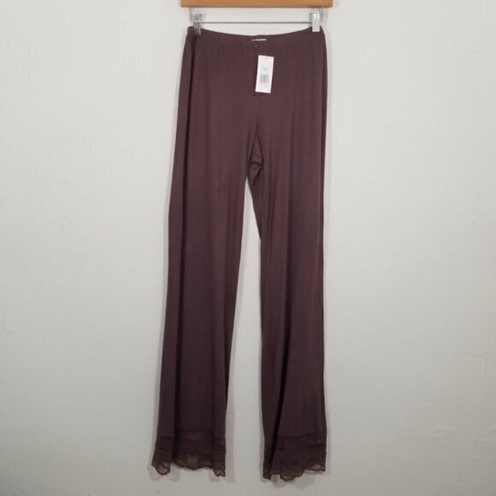 NWT Eberjey Saskia Wide Leg Pajama Pants Size L